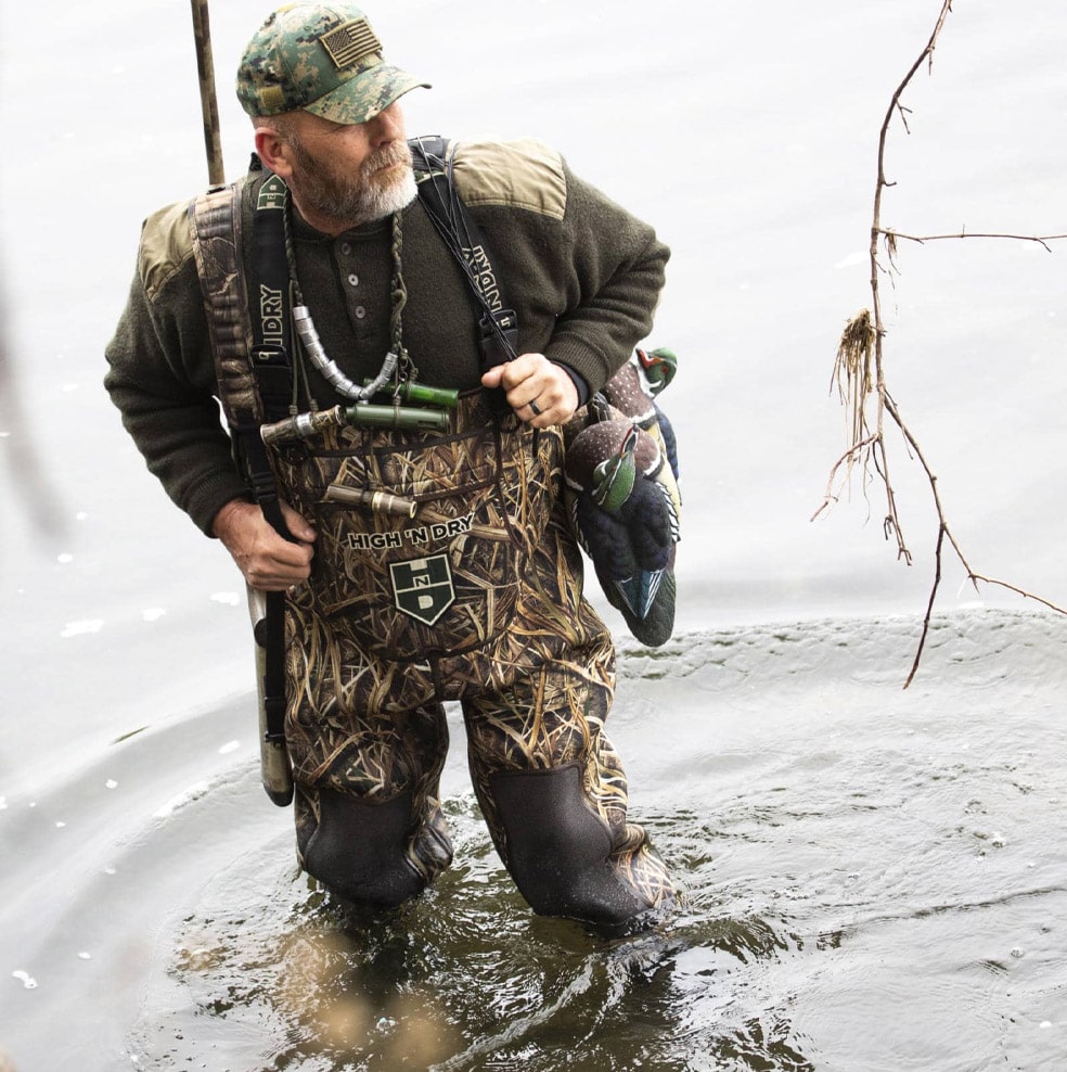 Details about   Neoprene Chest Waders Fishing Waders for Men with Boots for Hunting Fishing ATR 